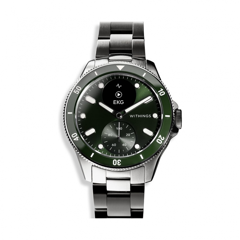 Withings Herrenuhr Scanwatch Nova HWA10-Model 8 - All - Int Edelstahl – Bild 1 von 3