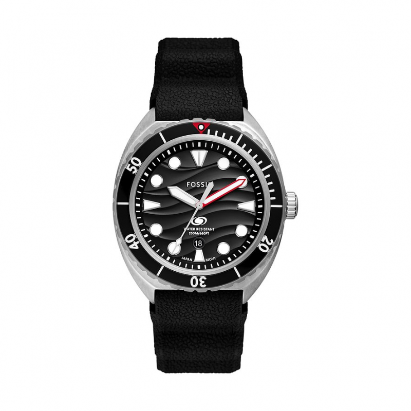 Fossil Herrenuhr BREAKER FS6062 Edelstahl – Bild 1 von 3