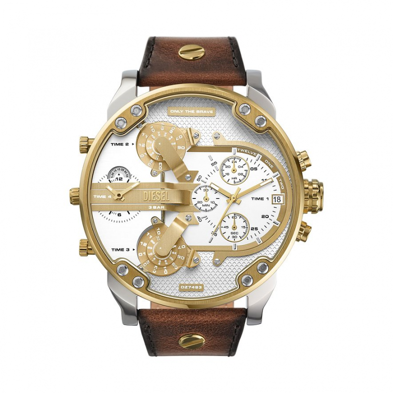 Diesel Chronograph MR. DADDY 2.0 DZ7483 Edelstahl – Bild 1 von 3
