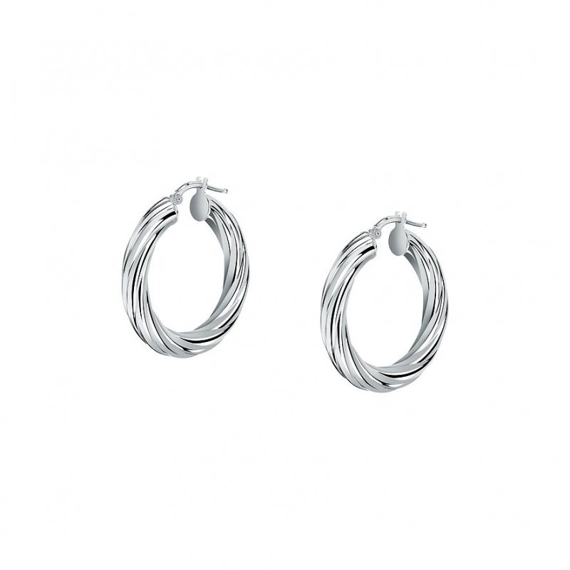 Valeria Creolen 89080584 925er Silber, recycelt