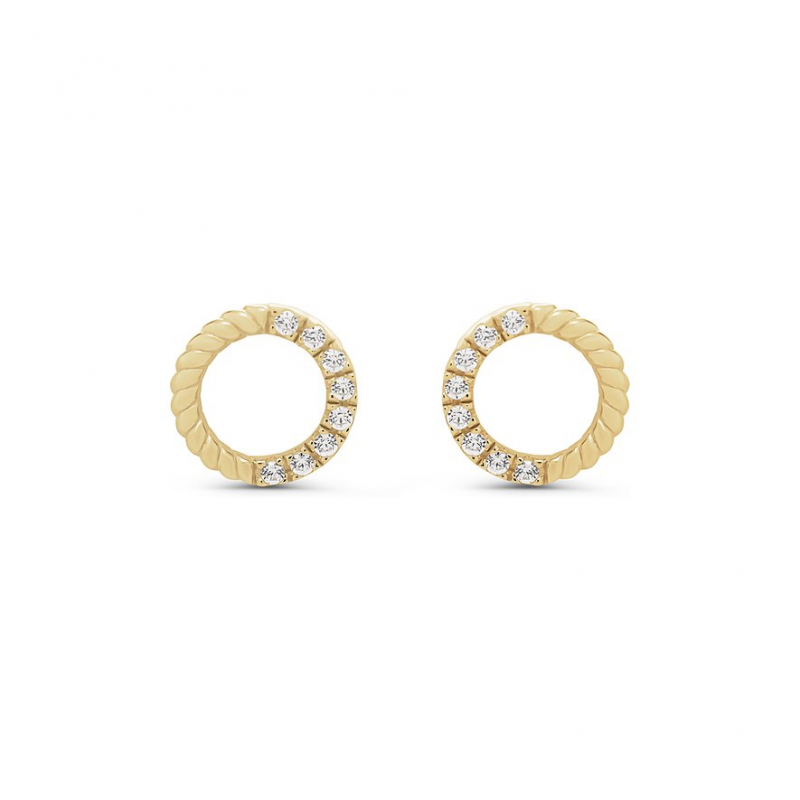 FAVS Ohrstecker 89083583 375er Gelbgold – Bild 1 von 3