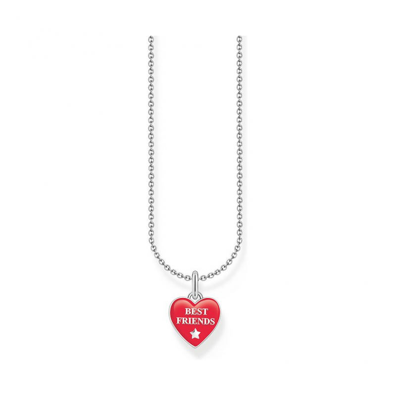 Thomas Sabo Kette Charming KE2237-007-10-L45V 925er Silber, Emaille – Bild 1 von 2