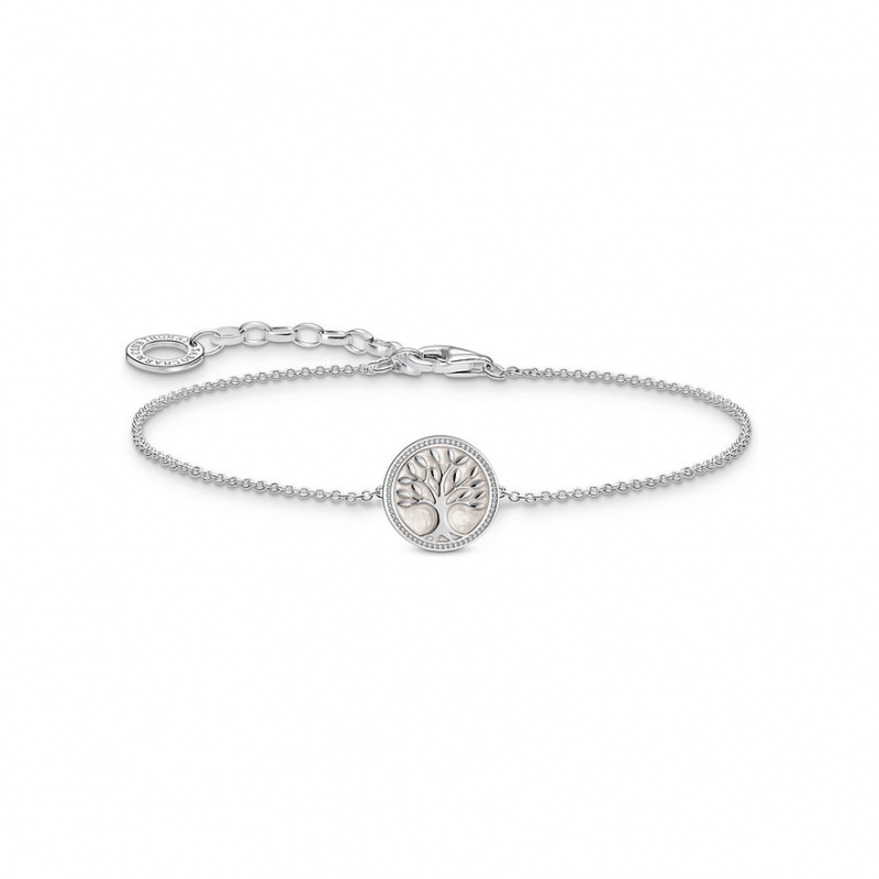 Thomas Sabo Armband Charming A2160-007-21-L19V 925er Silber, Emaille