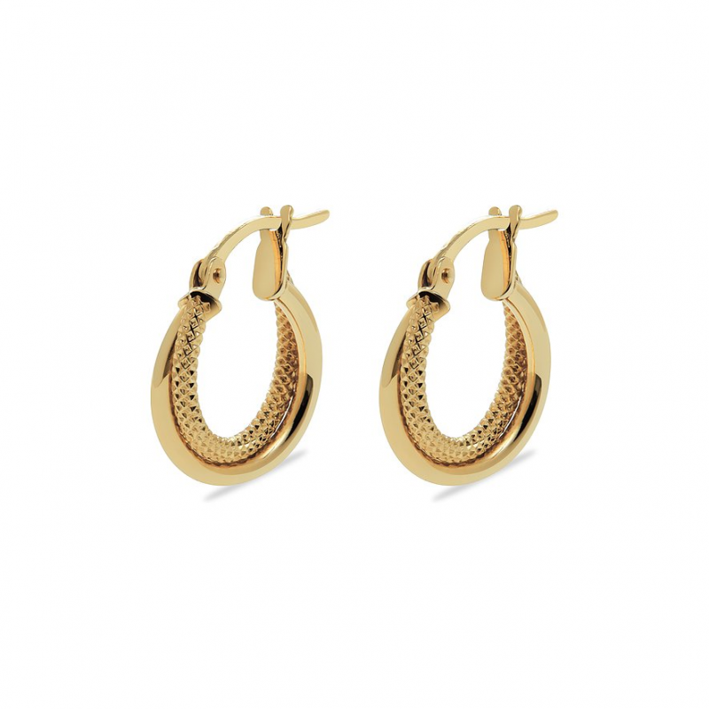 Valeria Creolen 89090181 585er Gelbgold – Bild 1 von 3