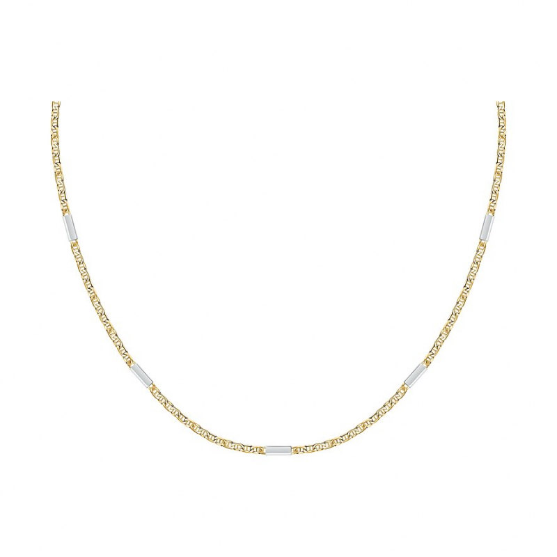 Valeria Kette 89095271 375er Gelbgold, 375er Weißgold
