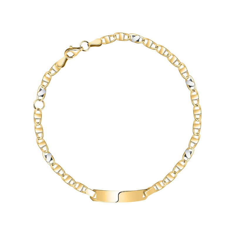 Valeria Armband 89095298 375er Gelbgold, 375er Weißgold