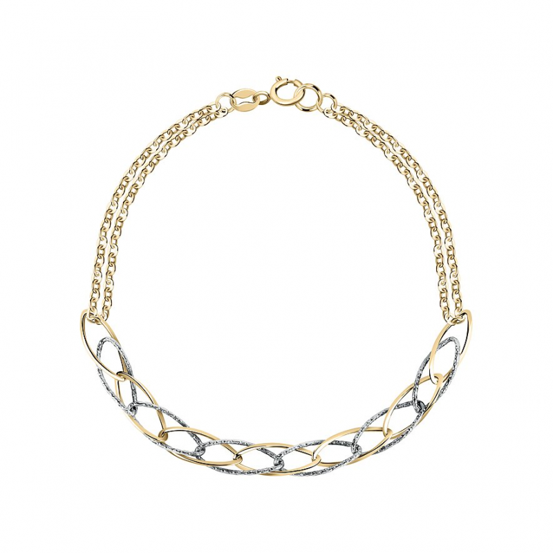 Valeria Armband 89115795 585er Gelbgold, 585er Weißgold – Bild 1 von 2