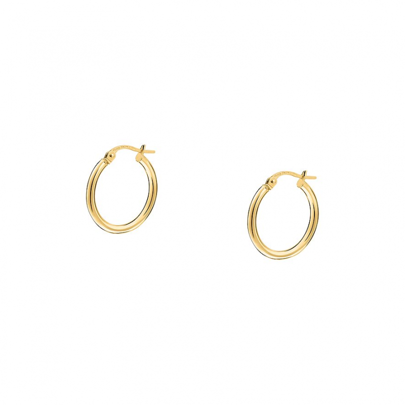 Valeria Creolen 89115833 585er Gelbgold – Bild 1 von 2