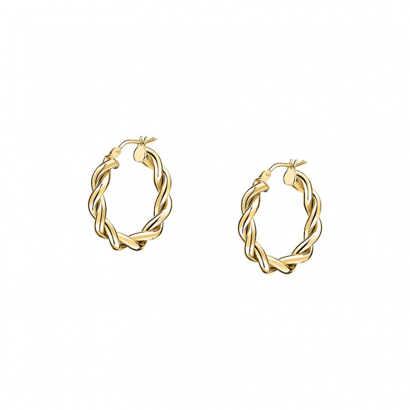 Valeria Creolen 89116821 585er Gelbgold – Bild 1 von 2