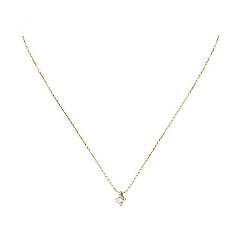 Live Diamond Kette Classic Diamond LDY030135I 375er Gelbgold, recycelt – Bild 1 von 3