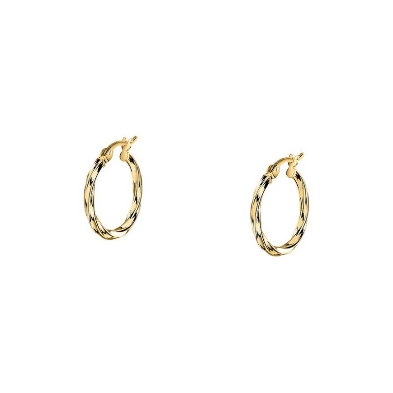 Valeria Creolen 89131511 585er Gelbgold – Bild 1 von 2
