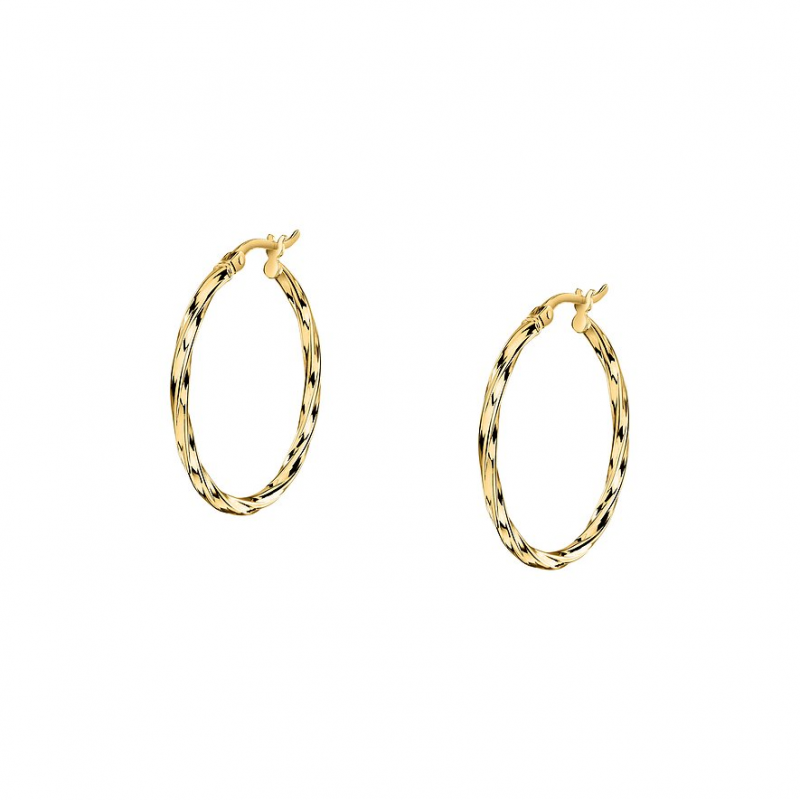 Valeria Creolen 89131529 585er Gelbgold – Bild 1 von 2