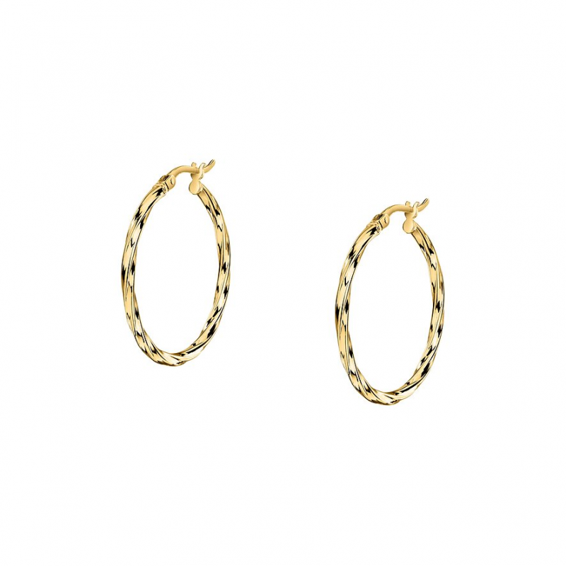Valeria Creolen 89131537 585er Gelbgold – Bild 1 von 2