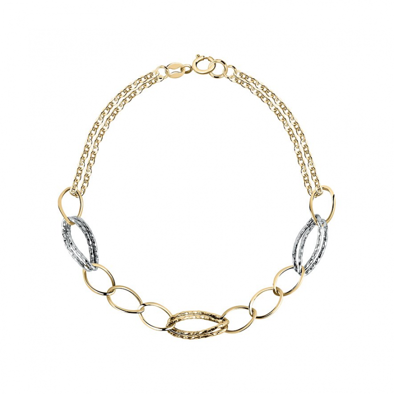 Valeria Armband 89131944 585er Gelbgold, 585er Weißgold – Bild 1 von 2