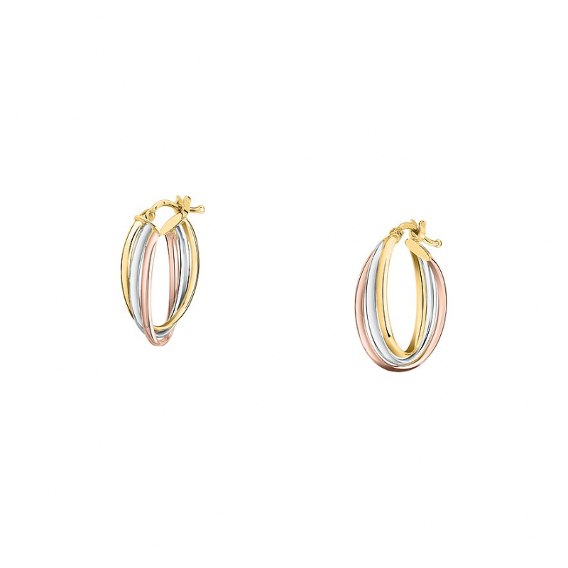 Valeria Ohrstecker 89132088 585er Gelbgold, 585er Weißgold, 585er Rotgold