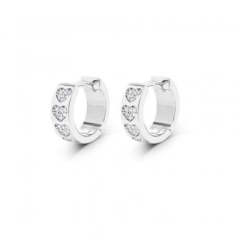 JETTE Creolen TRUE LOVE 89137292 925er Silber, recycelt – Bild 1 von 3