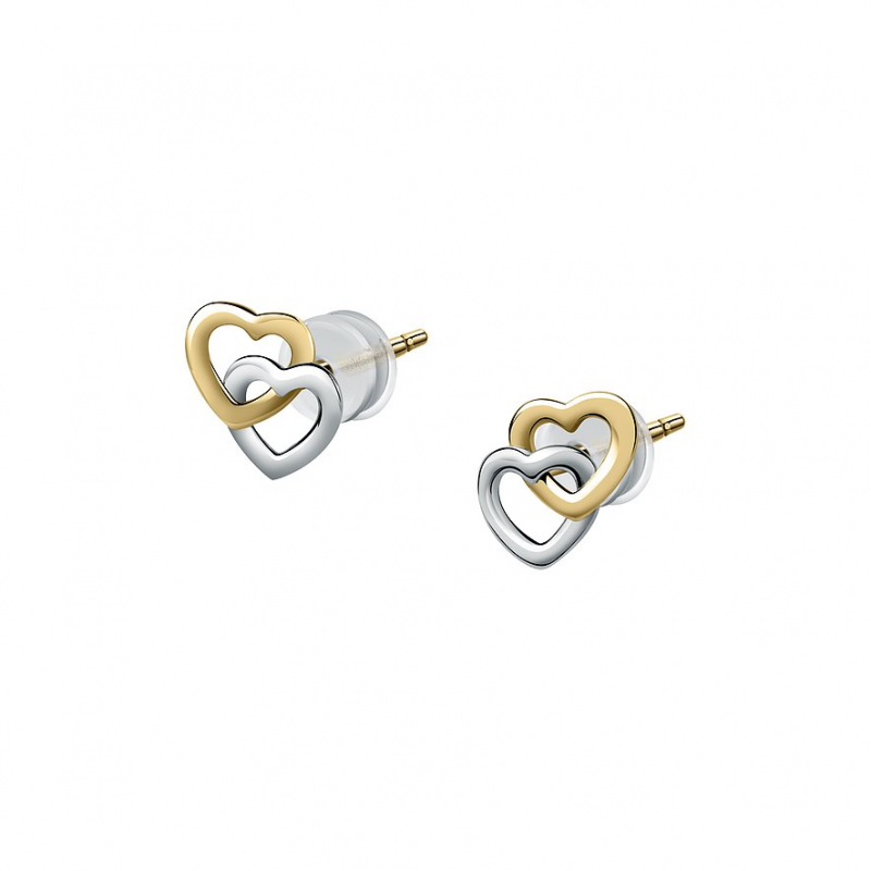 FAVS Ohrstecker 89139457 375er Gelbgold, 375er Weißgold – Bild 1 von 2