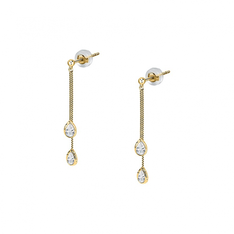 FAVS Ohrhänger 89140048 375er Gelbgold – Bild 1 von 2