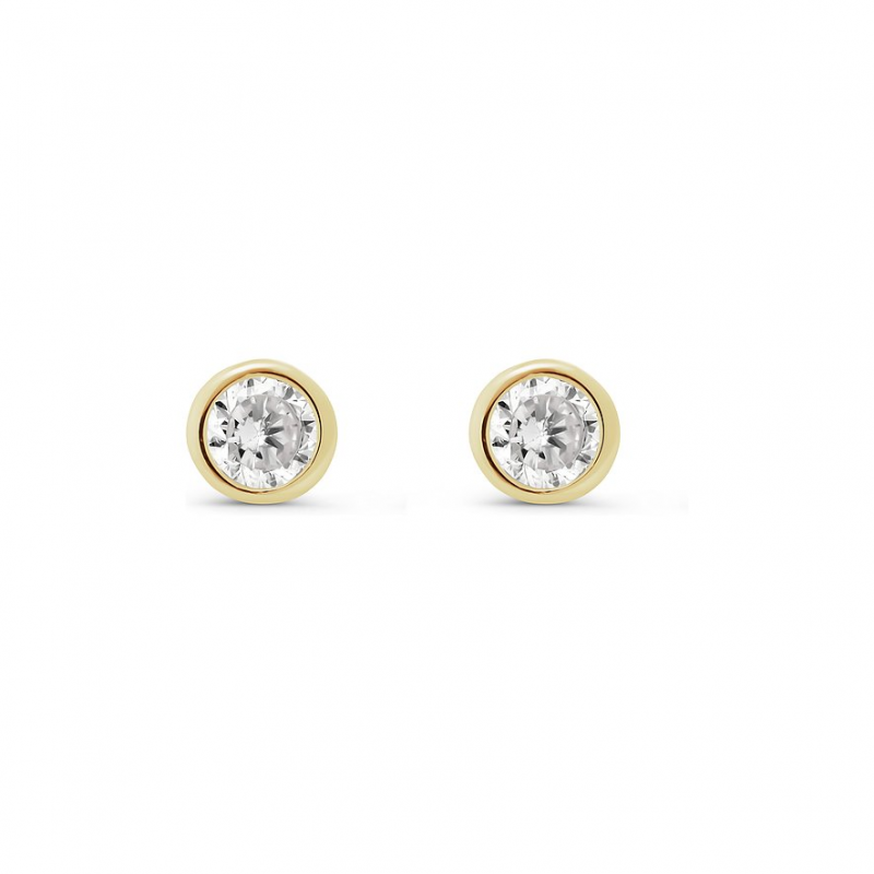 FAVS Ohrstecker 89141281 375er Gelbgold – Bild 1 von 3