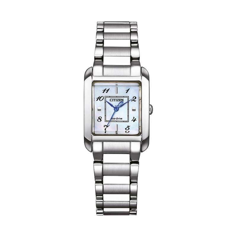 Citizen Damenuhr Elegant EW5600-87D Edelstahl – Bild 1 von 3