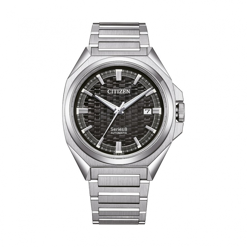 Citizen Herrenuhr Mechanik NB6050-51E Edelstahl – Bild 1 von 3