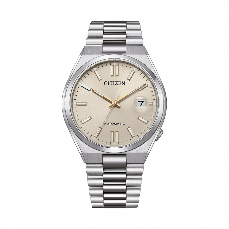 Citizen Herrenuhr Mechanik NJ0151-88W Edelstahl – Bild 1 von 3