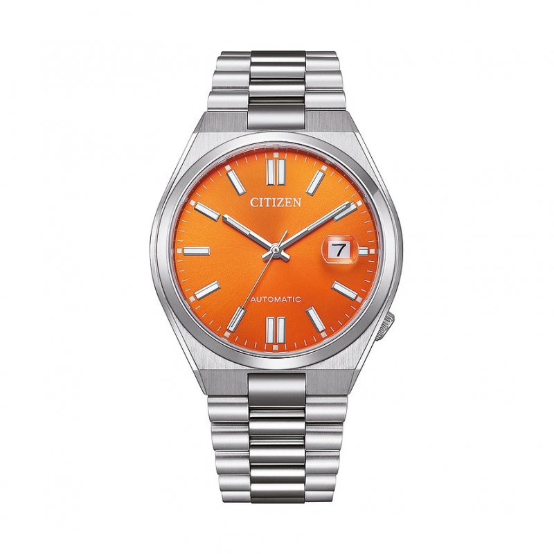 Citizen Herrenuhr Mechanik NJ0151-88Z Edelstahl – Bild 1 von 3