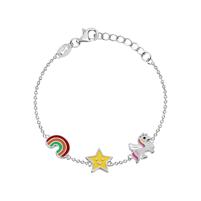 FAVS Armband 89146861 925er Silber, Emaille – Bild 1 von 2