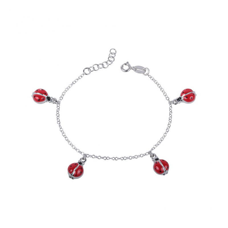 FAVS Armband 89146909 925er Silber, Emaille
