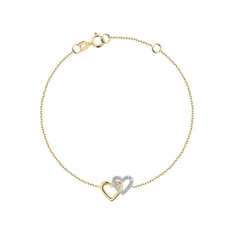 FAVS Armband 89149011 375er Gelbgold, 375er Weißgold – Bild 1 von 2