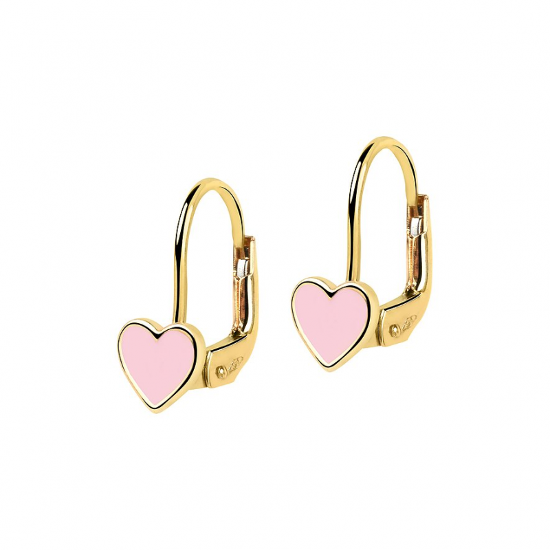 FAVS Kinderohrring 89149061 375er Gelbgold, Emaille – Bild 1 von 2