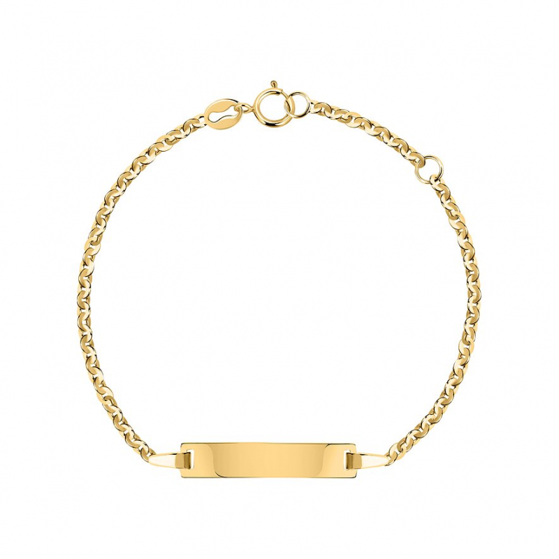 FAVS Little Friends I.D.-Armband 89149096 375er Gelbgold – Bild 1 von 2