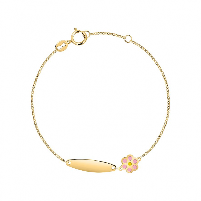 FAVS Little Friends I.D.-Armband 89149118 375er Gelbgold – Bild 1 von 2