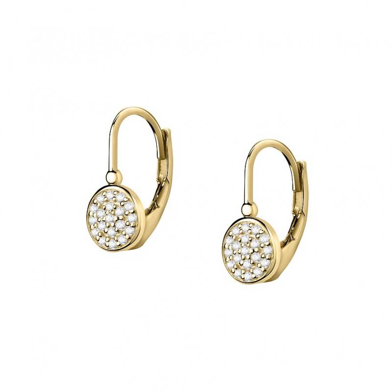 FAVS Ohrhänger 89149151 375er Gelbgold – Bild 1 von 3