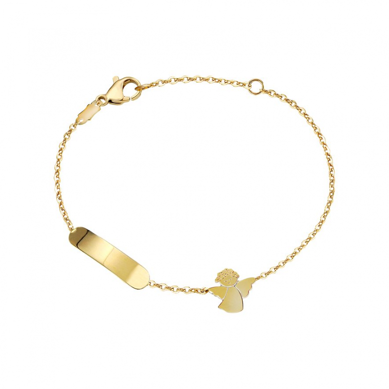 FAVS Little Friends I.D.-Armband 89149347 375er Gelbgold