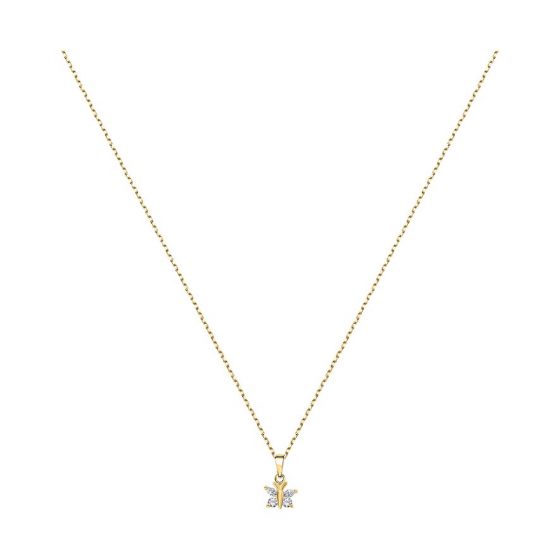 FAVS Little Friends Kette 89149525 375er Gelbgold
