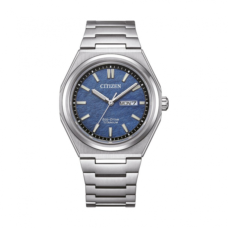Citizen Herrenuhr Super Titanium AW0130-85LE Titan – Bild 1 von 3