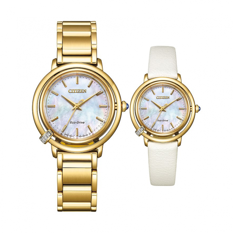 Citizen Uhren-Set inkl. Wechselarmband Elegance EM1092-64D – Bild 1 von 3