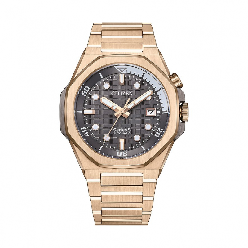 Citizen Herrenuhr Mechanisch NB6069-53H Edelstahl – Bild 1 von 3