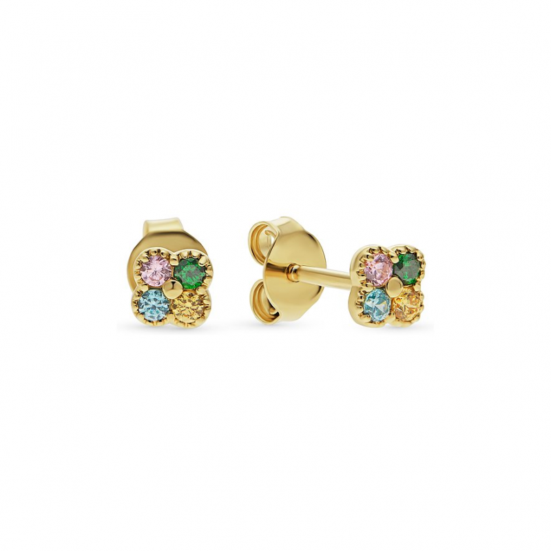 FAVS Ohrstecker 89163081 375er Gelbgold