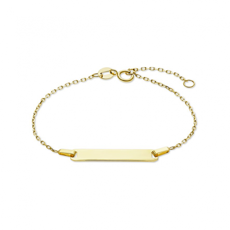 FAVS I.D.-Armband 89174139 375er Gelbgold