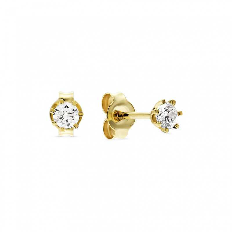 FAVS Ohrstecker 89176255 375er Gelbgold