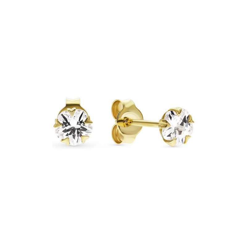 FAVS Ohrstecker 89176301 375er Gelbgold