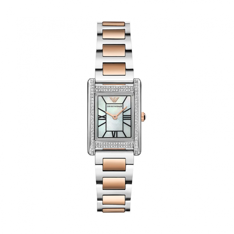 Emporio Armani Damenuhr AR11626 Edelstahl – Bild 1 von 2