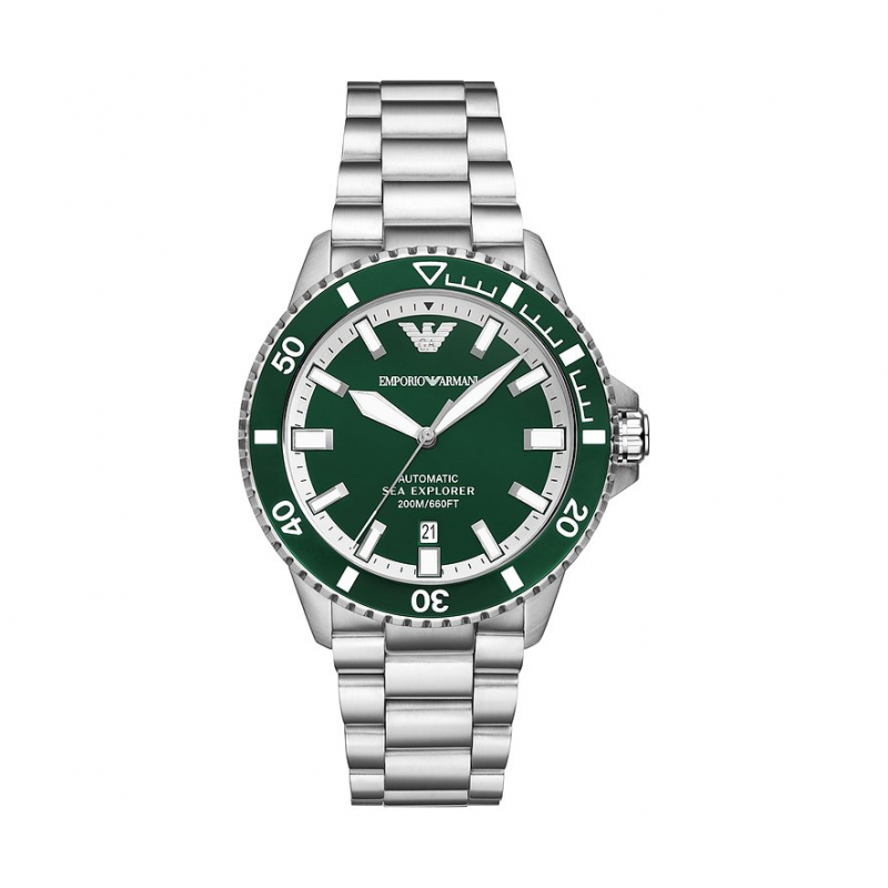 Emporio Armani Herrenuhr AR60080 Edelstahl – Bild 1 von 2
