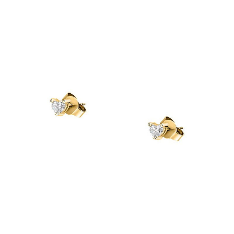 Live Diamond Ohrstecker LDY030230 375er Gelbgold, recycelt – Bild 1 von 2