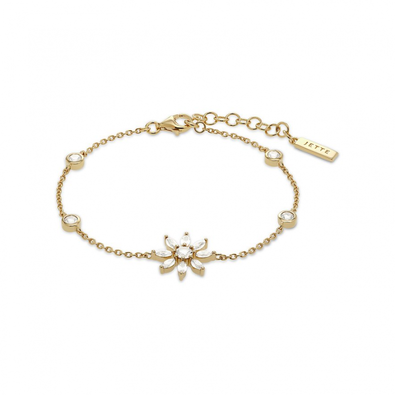 JETTE Armband DAISIES GARDEN 89191467 925er Silber, recycelt