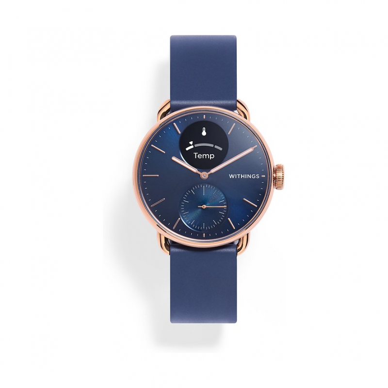 Withings Unisexuhr Scanwatch 2 HWA10-MODEL 6-ALL-IN Edelstahl – Bild 1 von 3