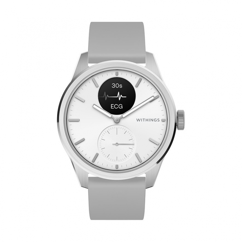 Withings Unisexuhr Scanwatch 2 HWA10-model 5-All-Int Edelstahl – Bild 1 von 3