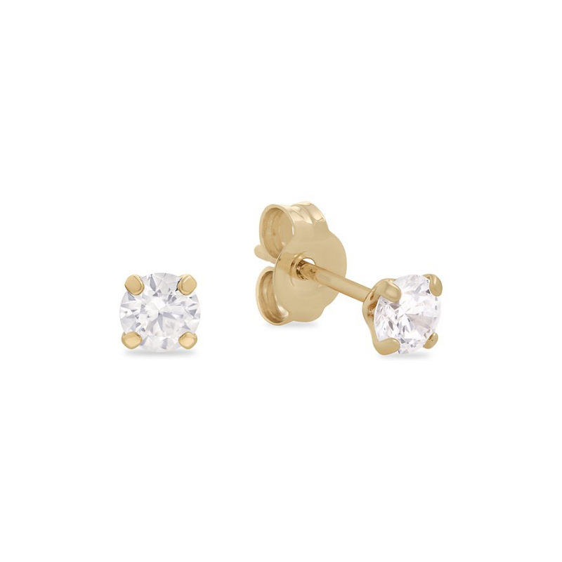FAVS Ohrstecker 89193352 375er Gelbgold – Bild 1 von 3